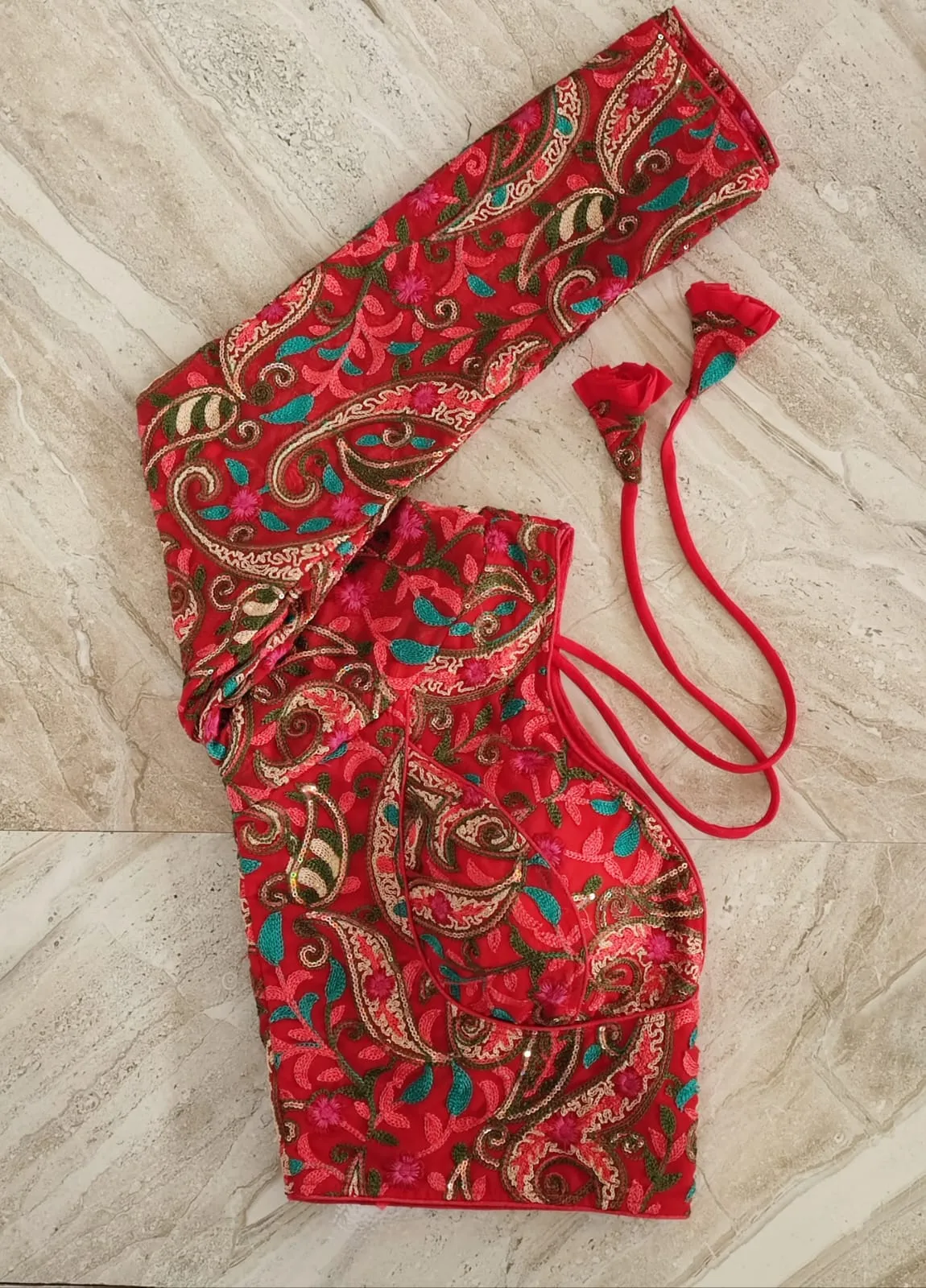 Tanya Kashmiri Work Full Sleeves Blouse