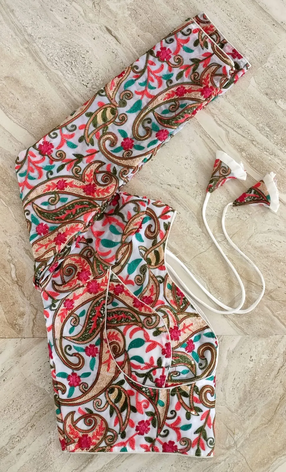 Tanya Kashmiri Work Full Sleeves Blouse