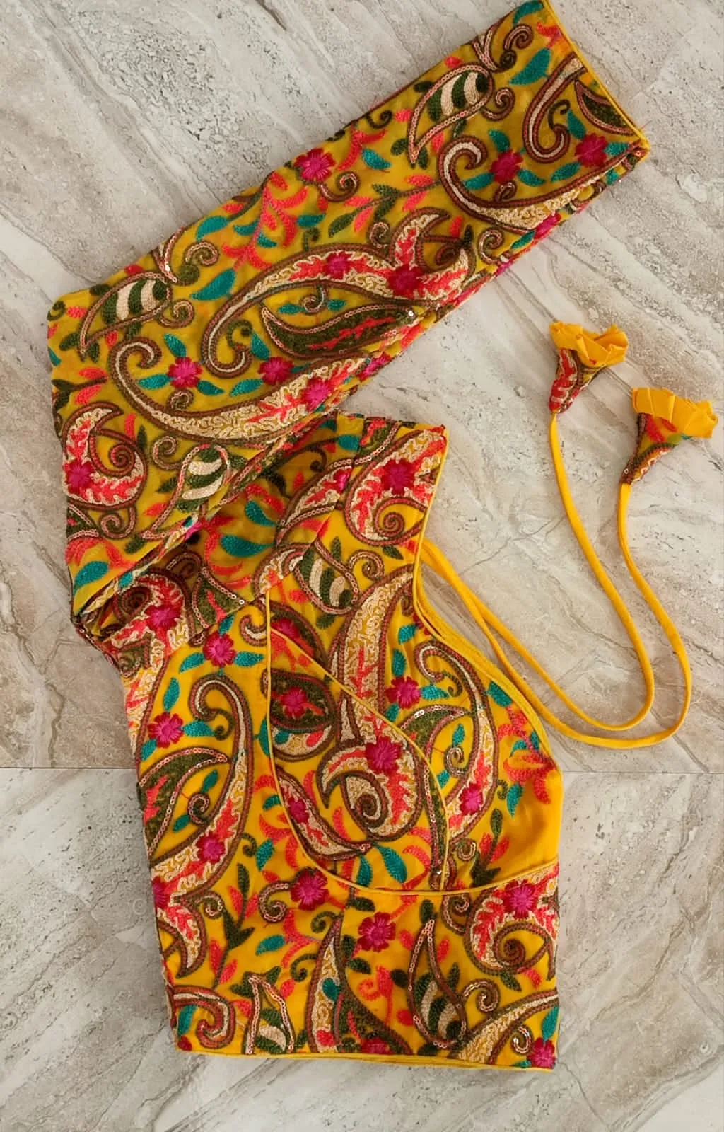 Tanya Kashmiri Work Full Sleeves Blouse