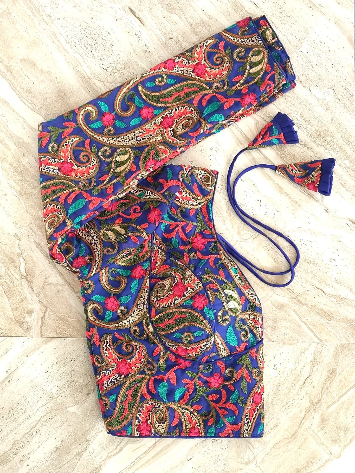 Tanya Kashmiri Work Full Sleeves Blouse