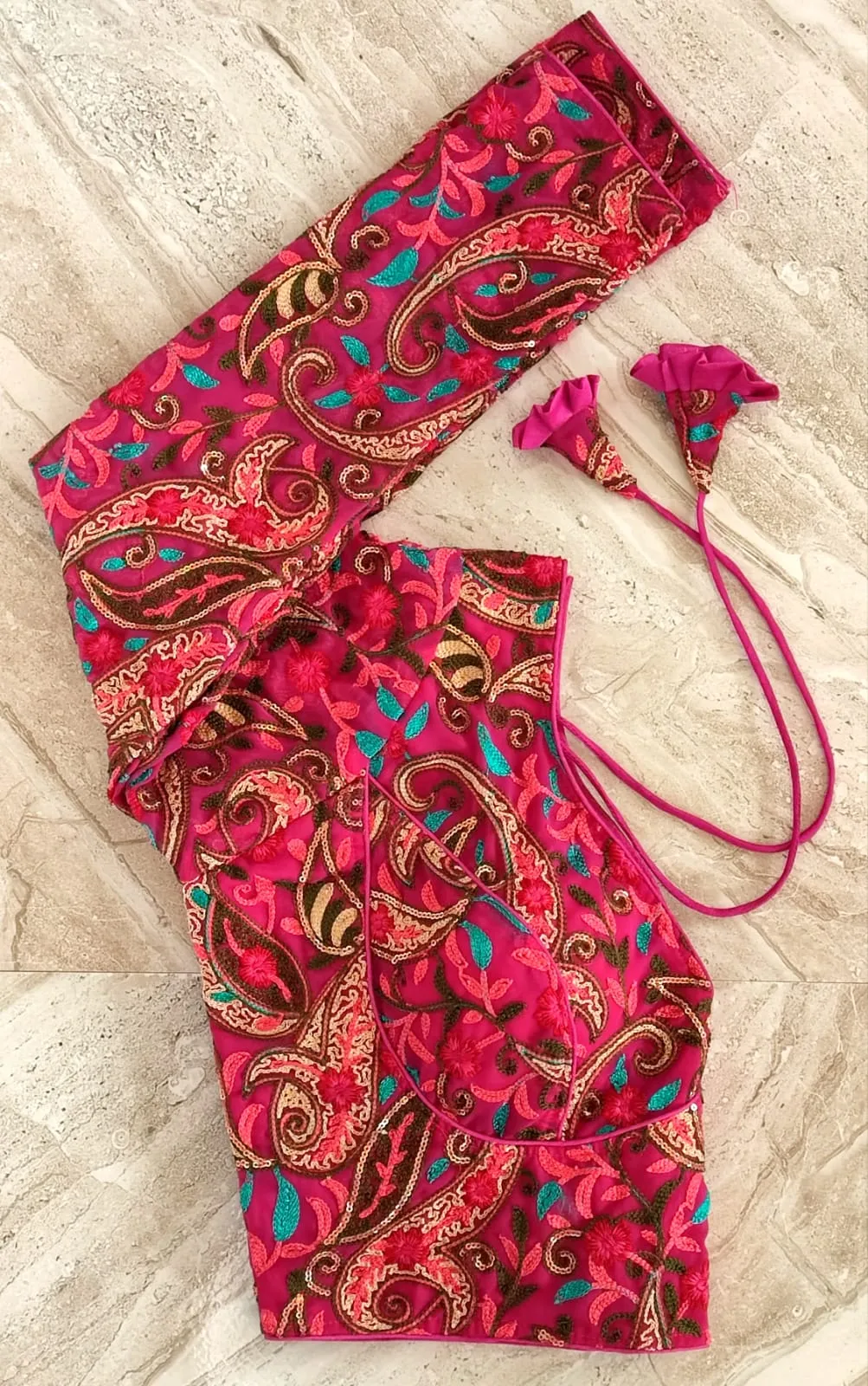 Tanya Kashmiri Work Full Sleeves Blouse