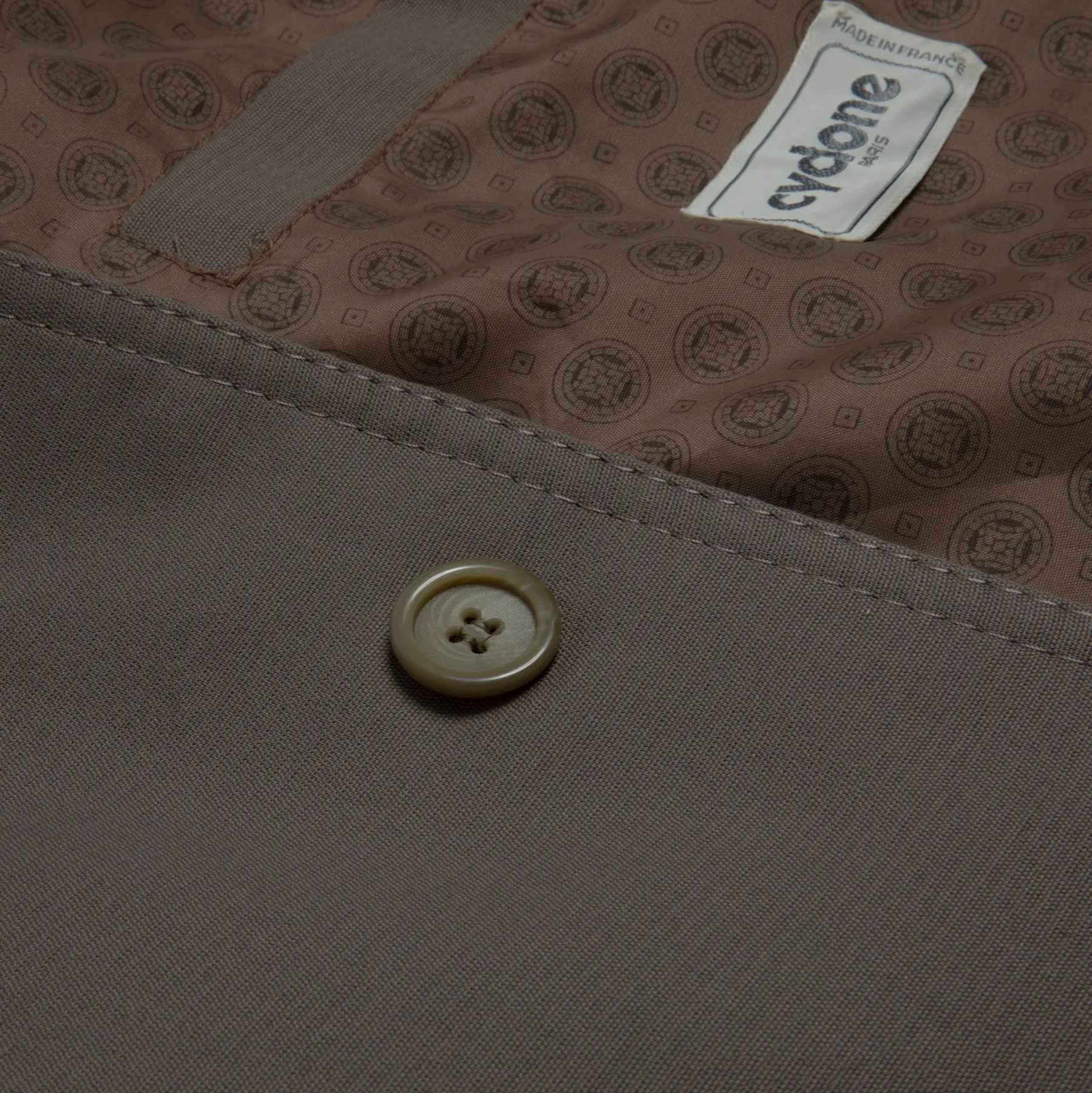 Trevira Tabby Weave Balmacaan Coat