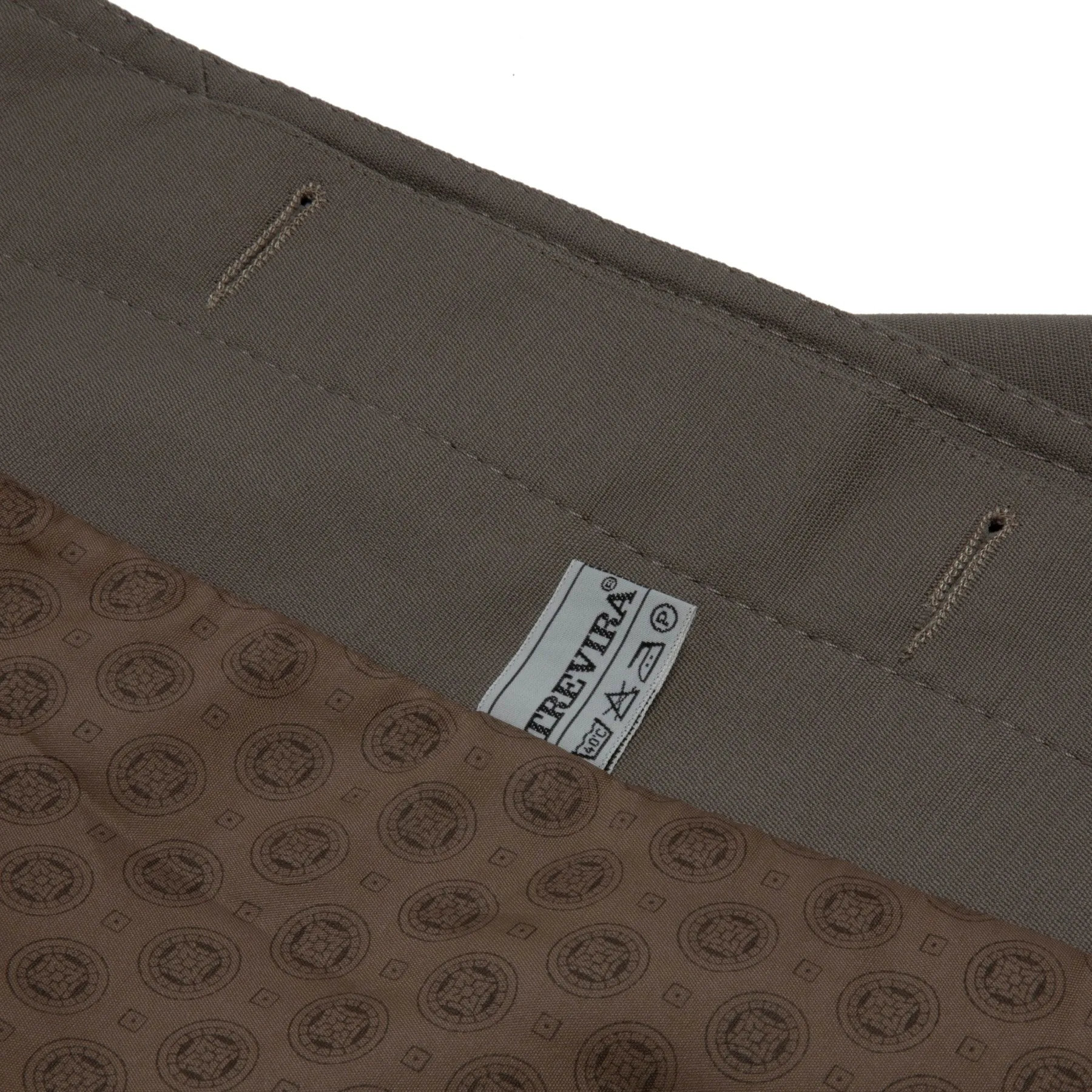Trevira Tabby Weave Balmacaan Coat