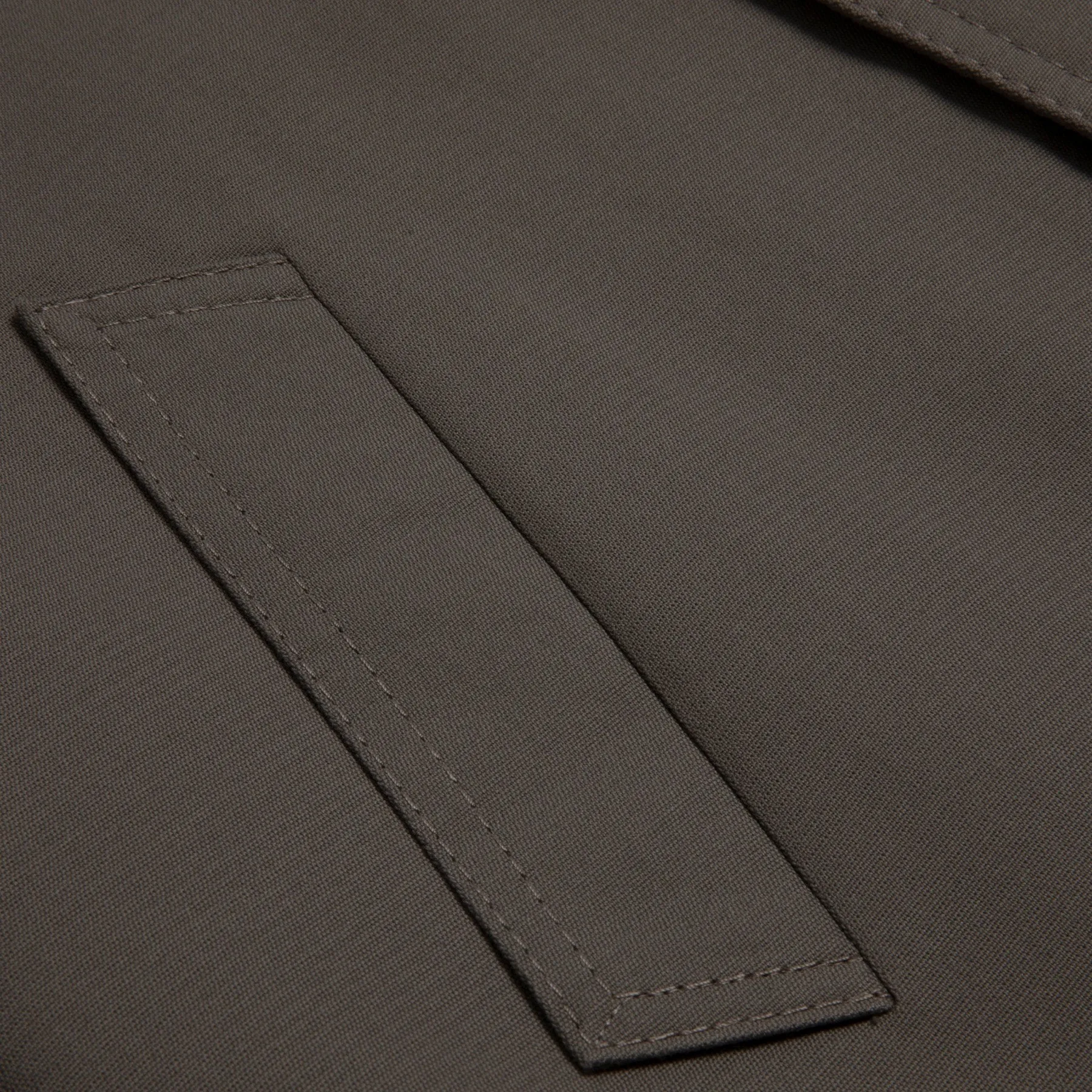 Trevira Tabby Weave Balmacaan Coat