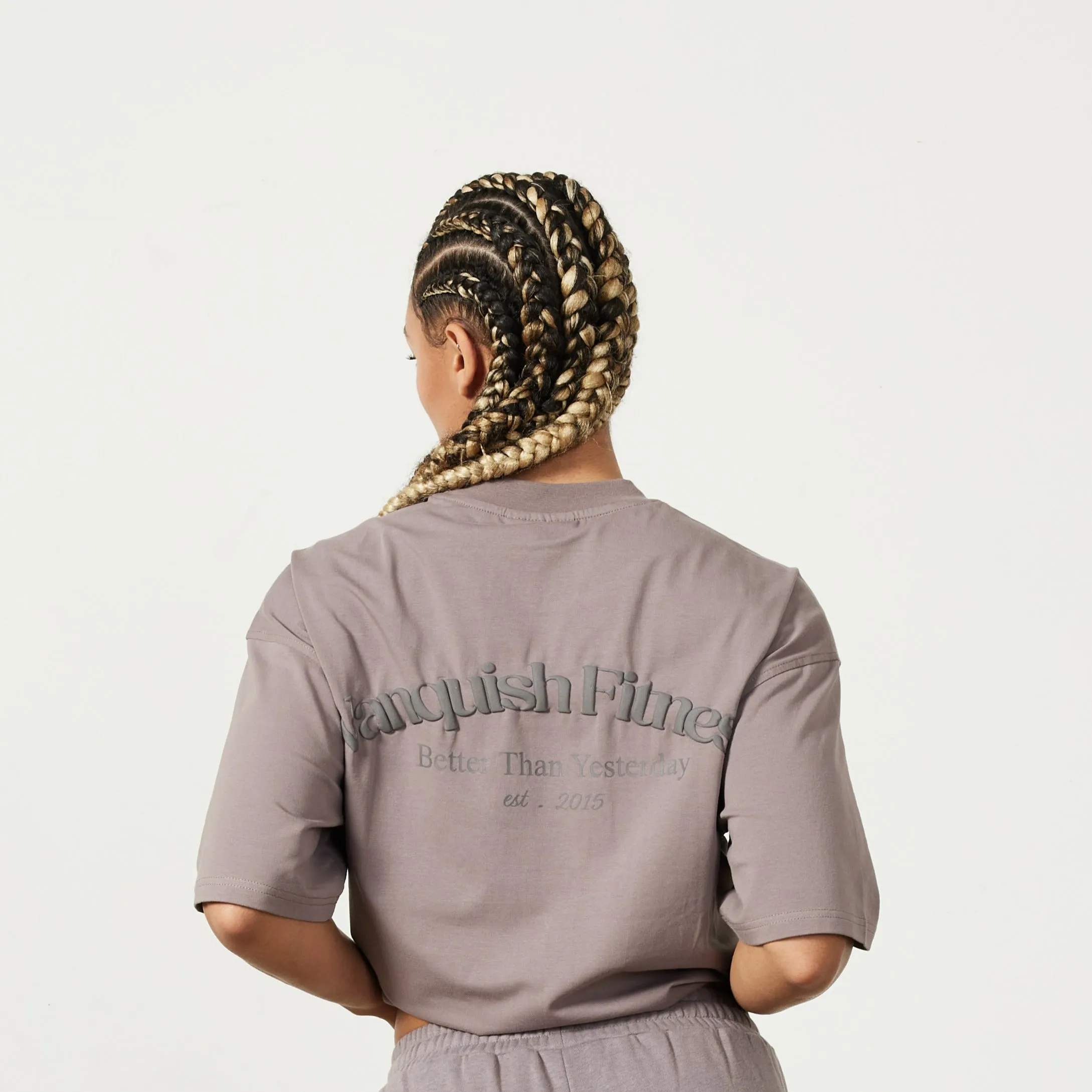 Vanquish Restore Cinder Brown Oversized T Shirt