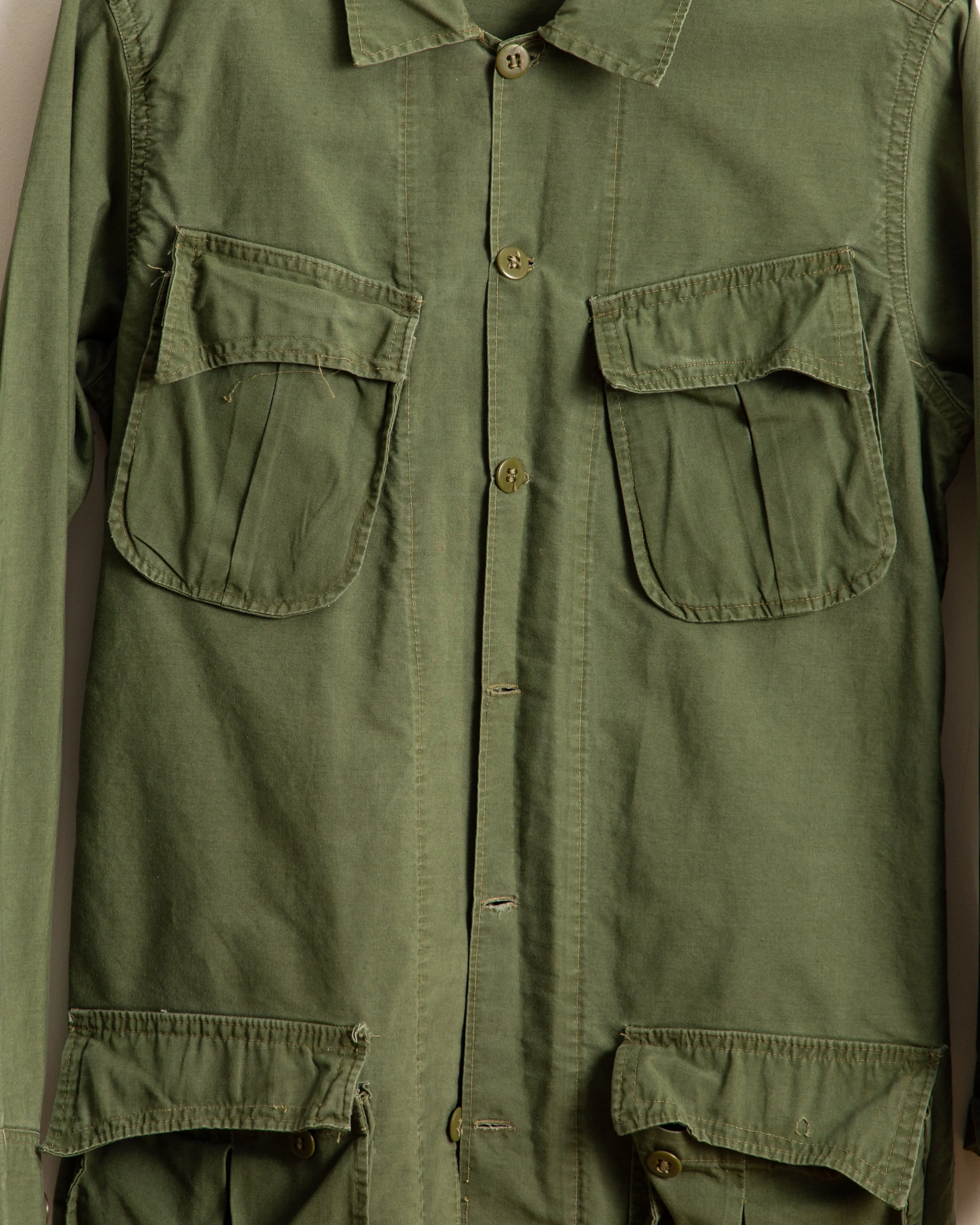 Vintage 70s Jungle Fatigue Jacket