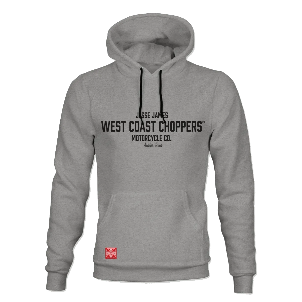 WCC AUSTIN HOODY - HEATHER GREY