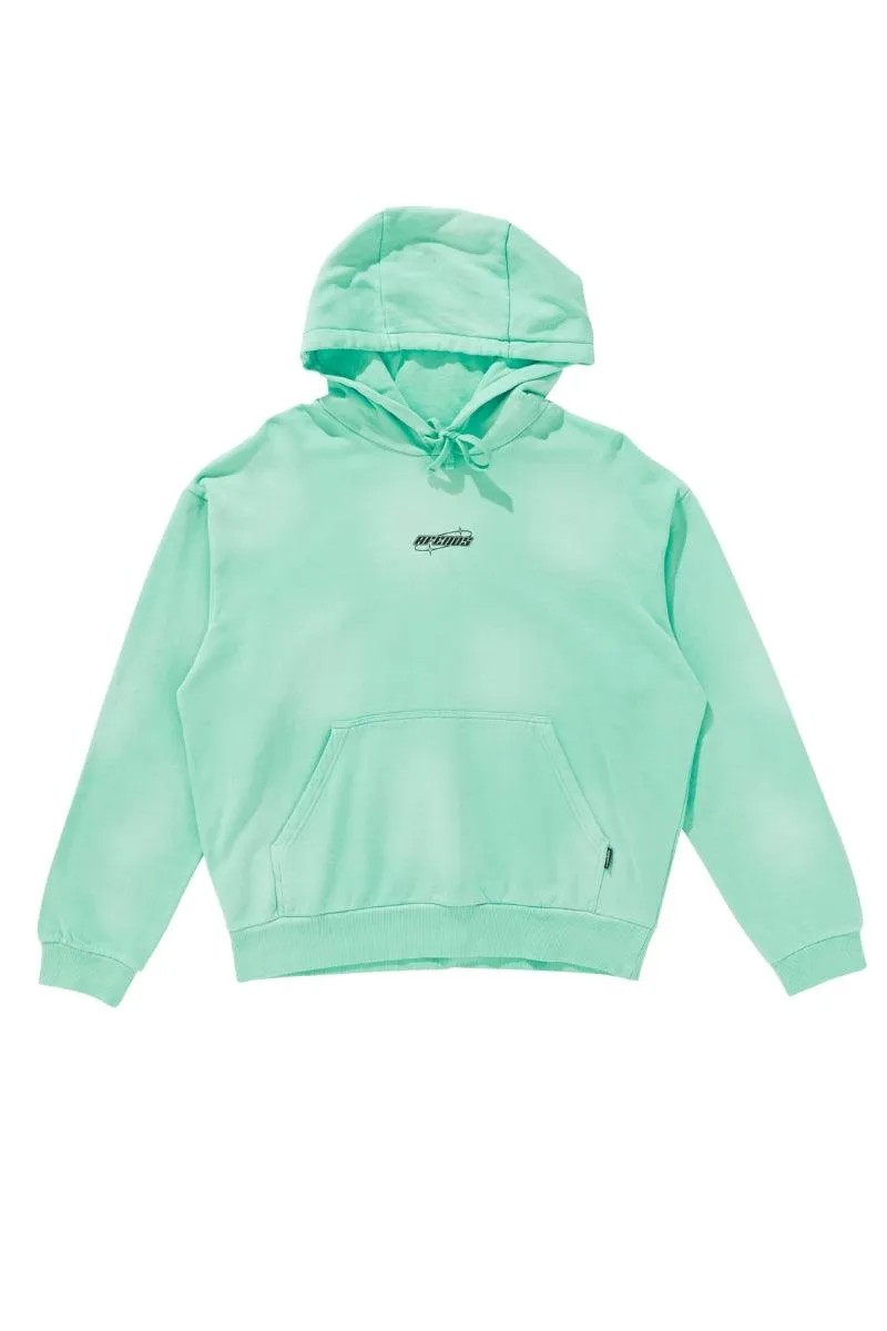 Worn Jade Eternal Recycled Pull On Hood